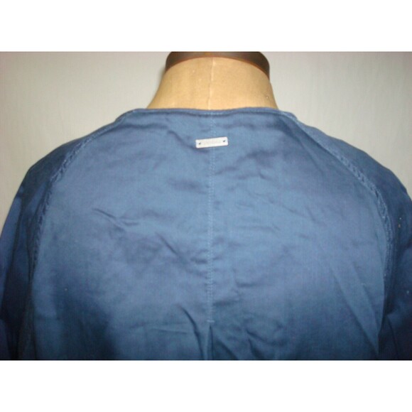 New NWT Prana Barnswallow Womens M Jacket Pockets Blue Cool Organic Cotton - Picture 4 of 11